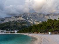 Spätnachmittagslicht am Biokovo Massiv bei Baška Voda